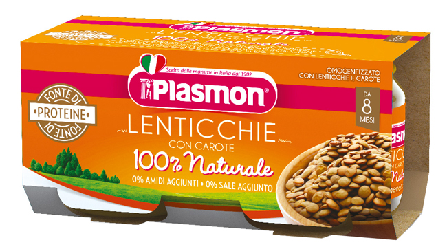 Plasmon Omog Lenticchie 2x80g