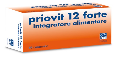 Priovit 12 Forte 40caramelle