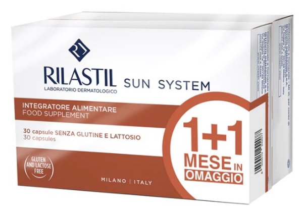 Rilastil Sun Sys Capsule 1+1