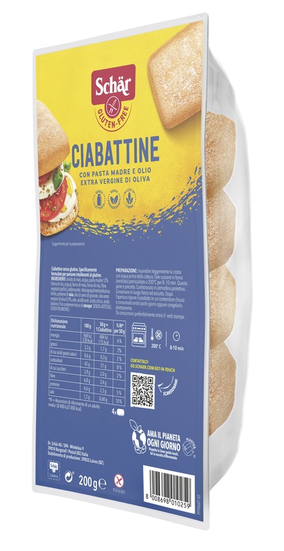 Schar Ciabattina 200g