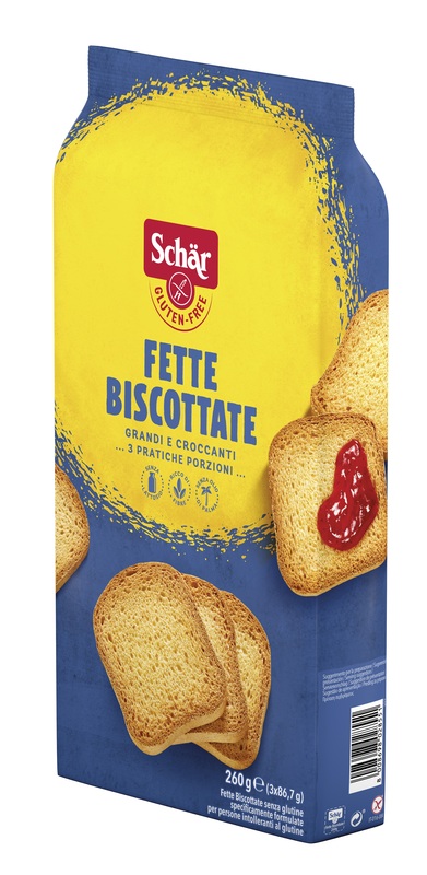 Schar Fette Biscottate 3×86,7g