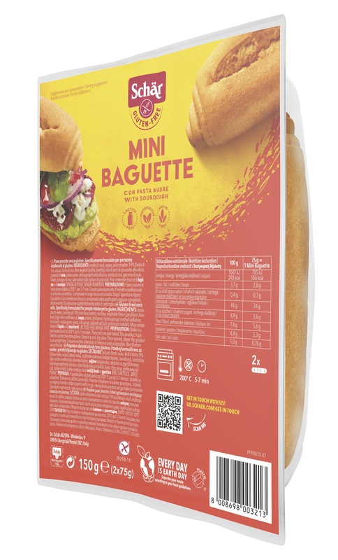 Schar Mini Baguette 2x75g