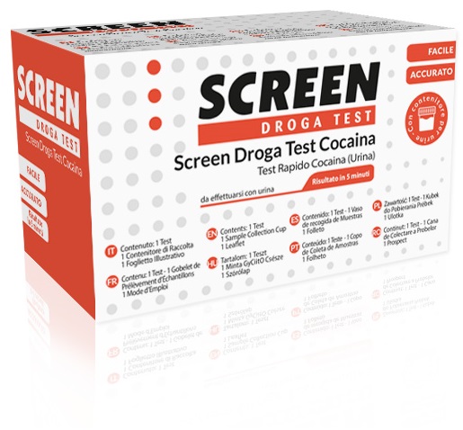 Screen Droga Test Cocaina