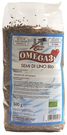 Semi Lino Bio 500g Omega 3