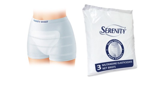 Serenity Panty Comf Mut L 3pz