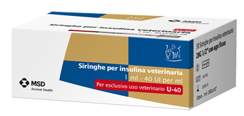 Siringa Ins Vet 40ui/ml 30pz