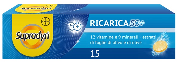 Supradyn Ricarica 50+ 15cpr Ef