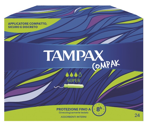 Tampax Compak Super 24pz