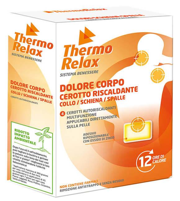 Thermorelax Cerotto Corpo 4pz