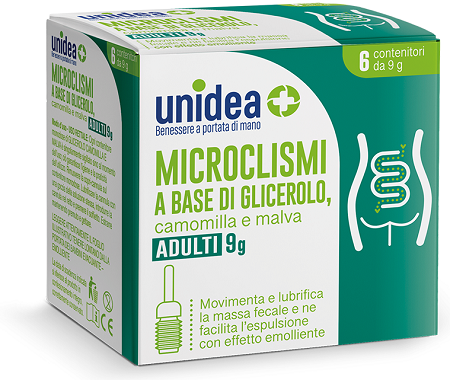 Unidea Microclisma Ad 6pz 9g