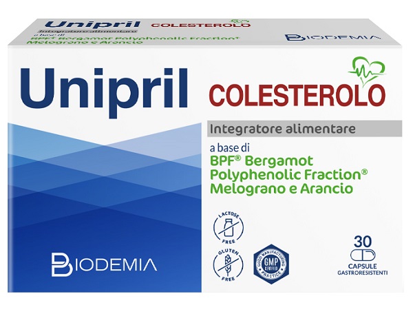 Unipril Colesterolo 30cps Gast