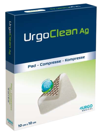 Urgoclean Ag/silver 10×10 5pz