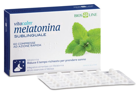 Vitacalm Melatonina 60cpr Subl